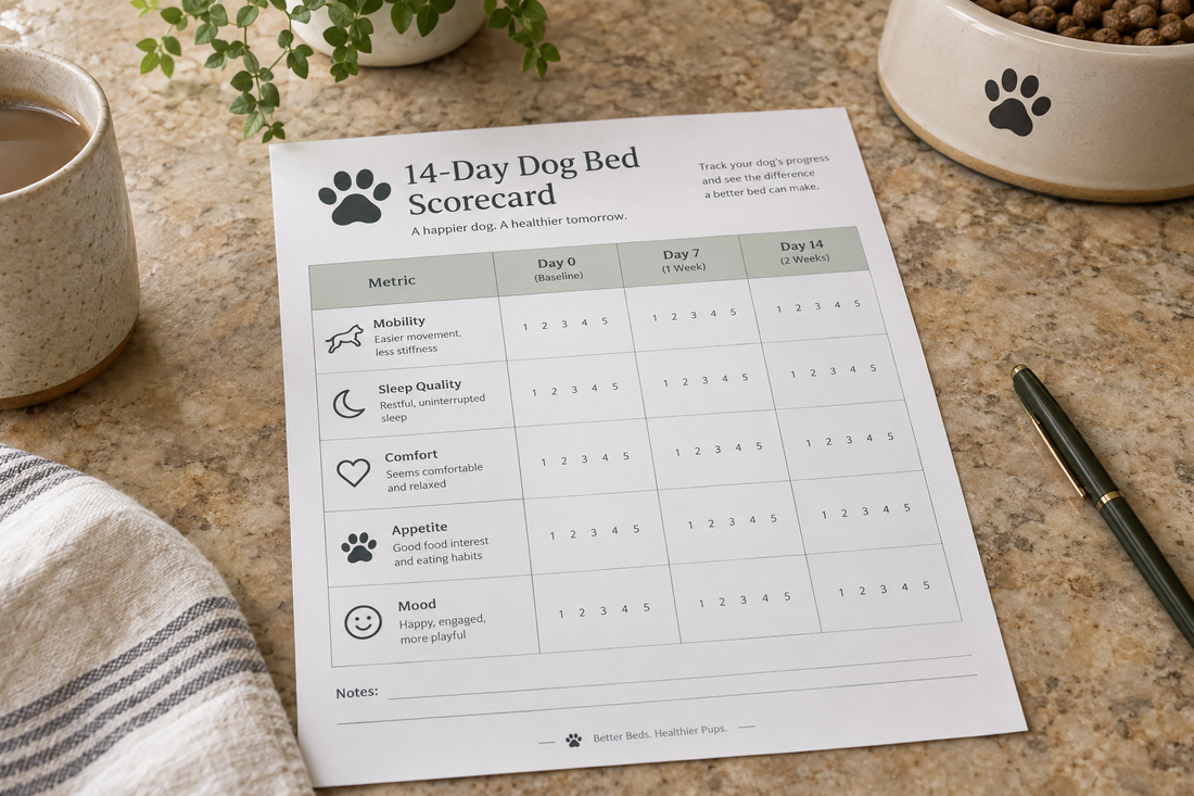 Orthopedic Dog Bed Working? A 14-Day Scorecard | ZNOOZ