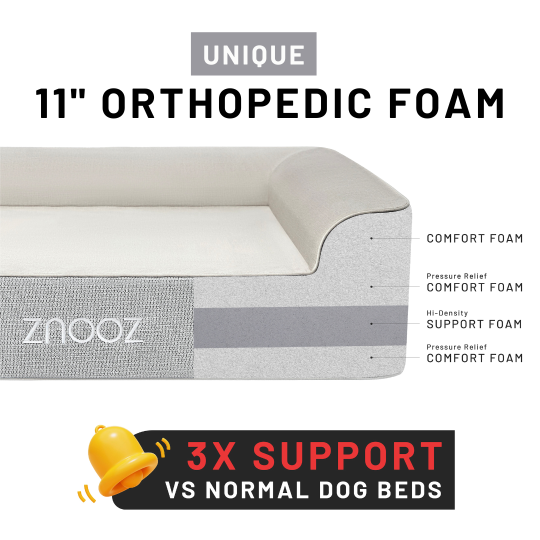 ZNOOZ Orthopedic Dog Bed